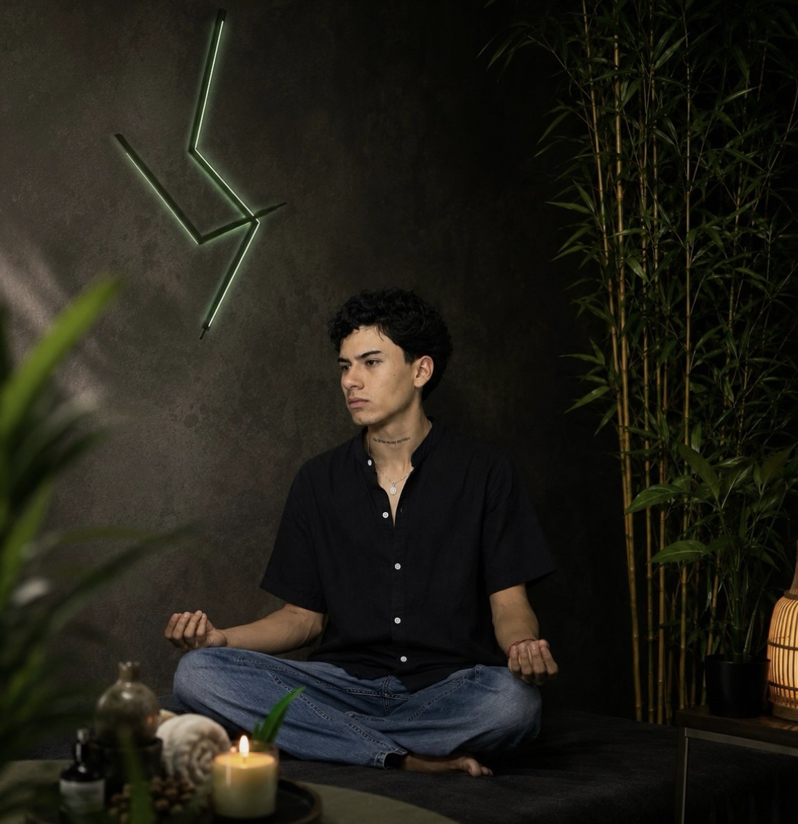 Ambiente de calma y meditación en Néhua Spa